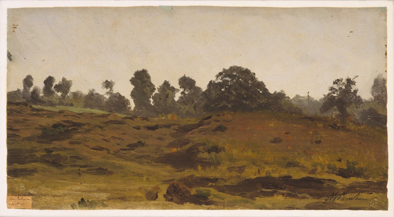 Bir Tarladan Görünüm, 1850
