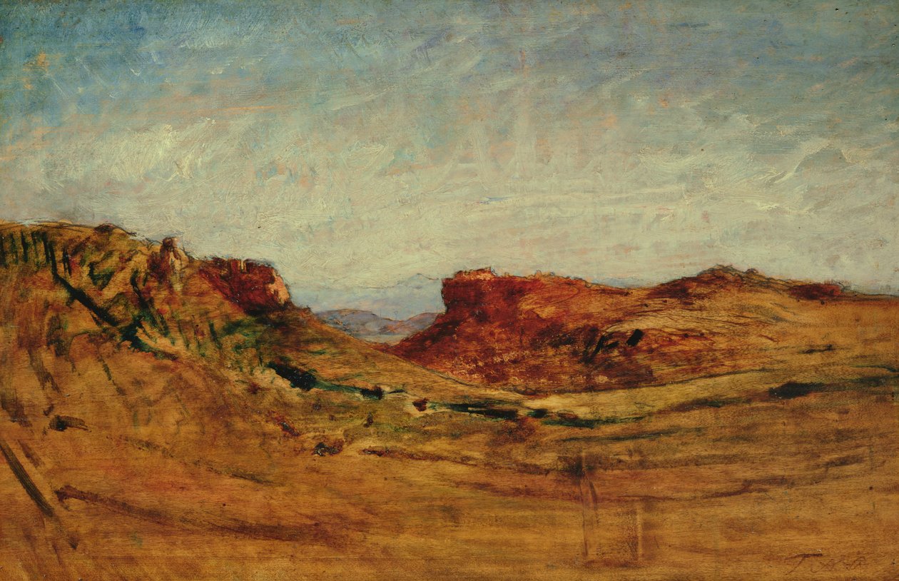 Manzara by Auguste Francois Ravier