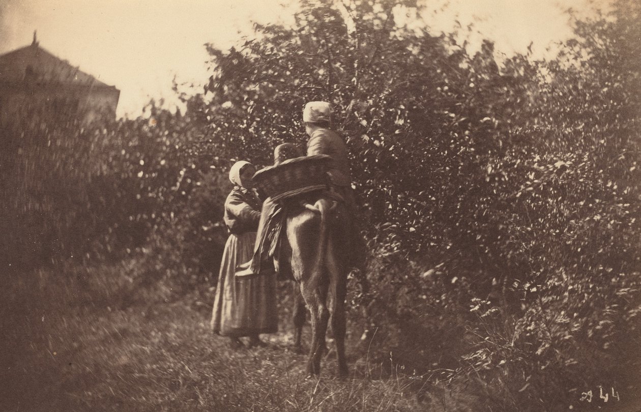 Eşekli İki Kadın, 1870