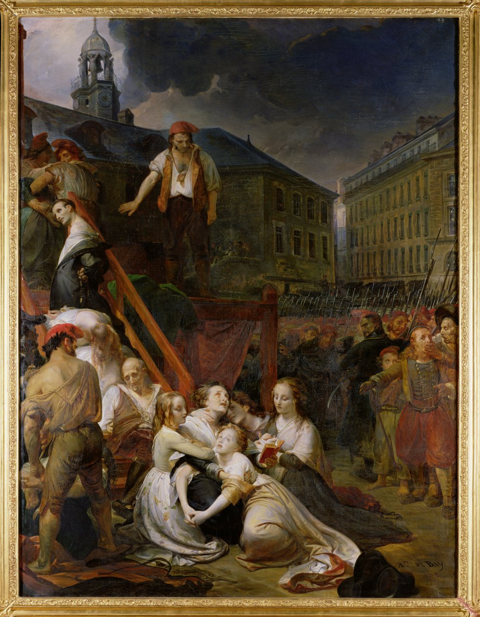 Place du Bouffay, Nantes, 1793, 1859
