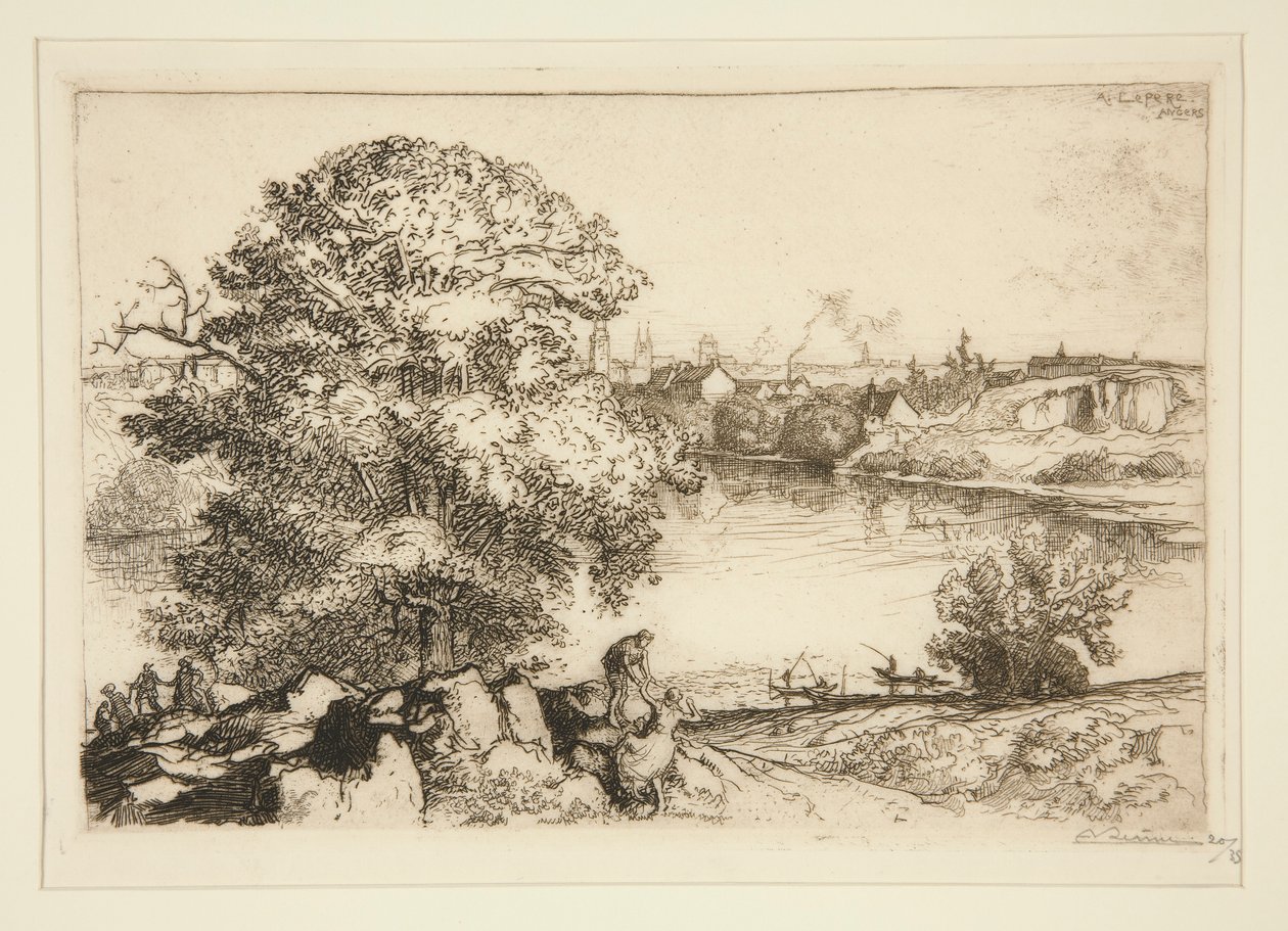 öfkeler, by Auguste Lepere