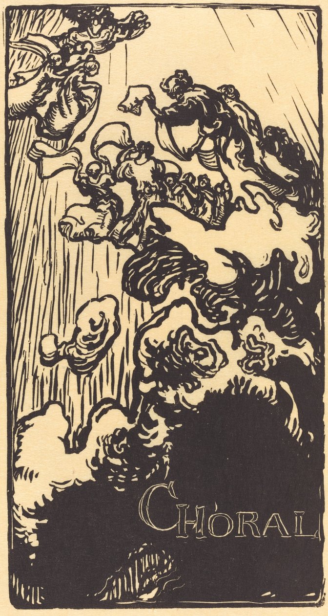 Koro, 1897. by Auguste Lepere