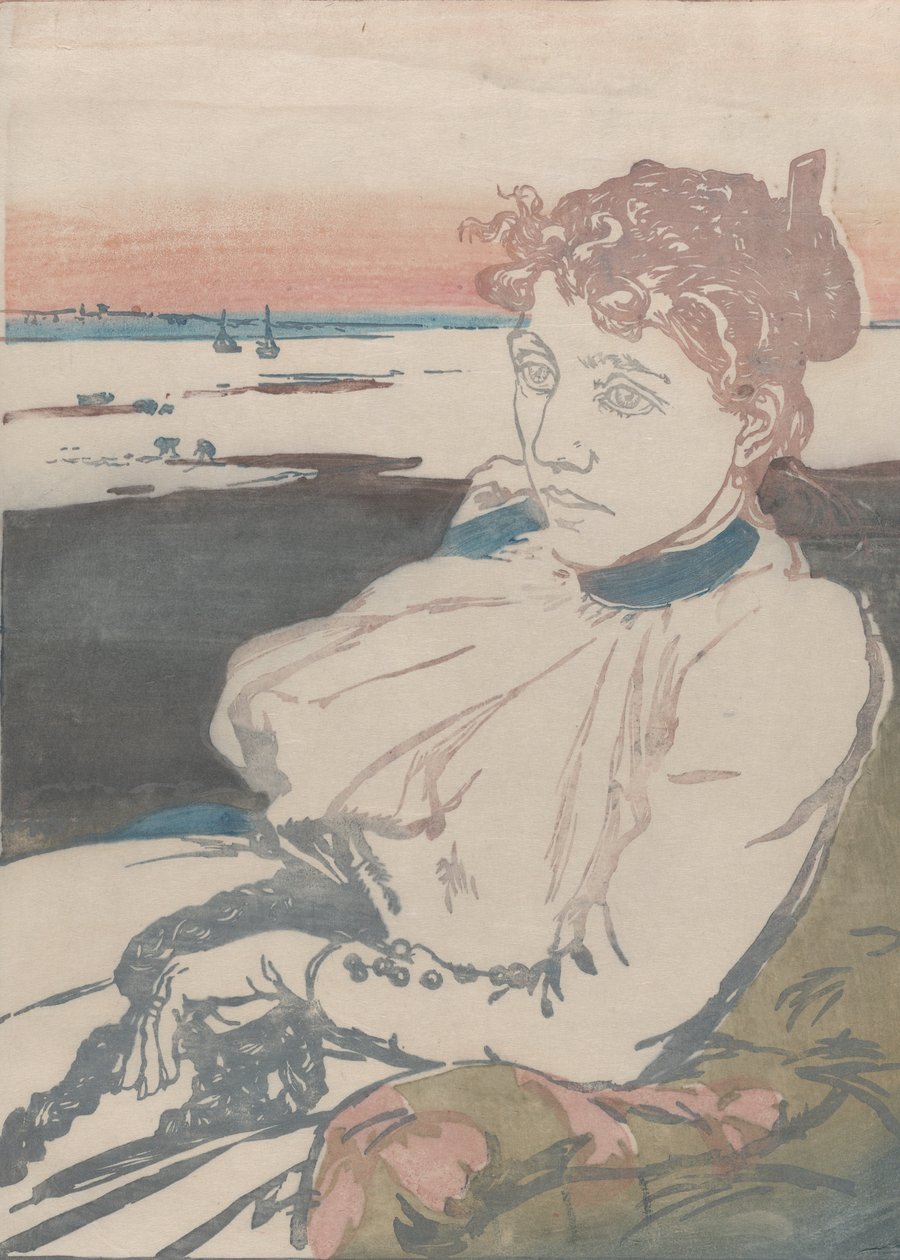 Nekahat dönemi, Madam Lepère, 1892. by Auguste Lepere
