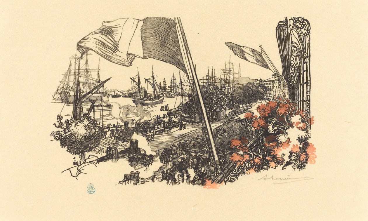 Adanmışlık Sayfası by Auguste Lepere