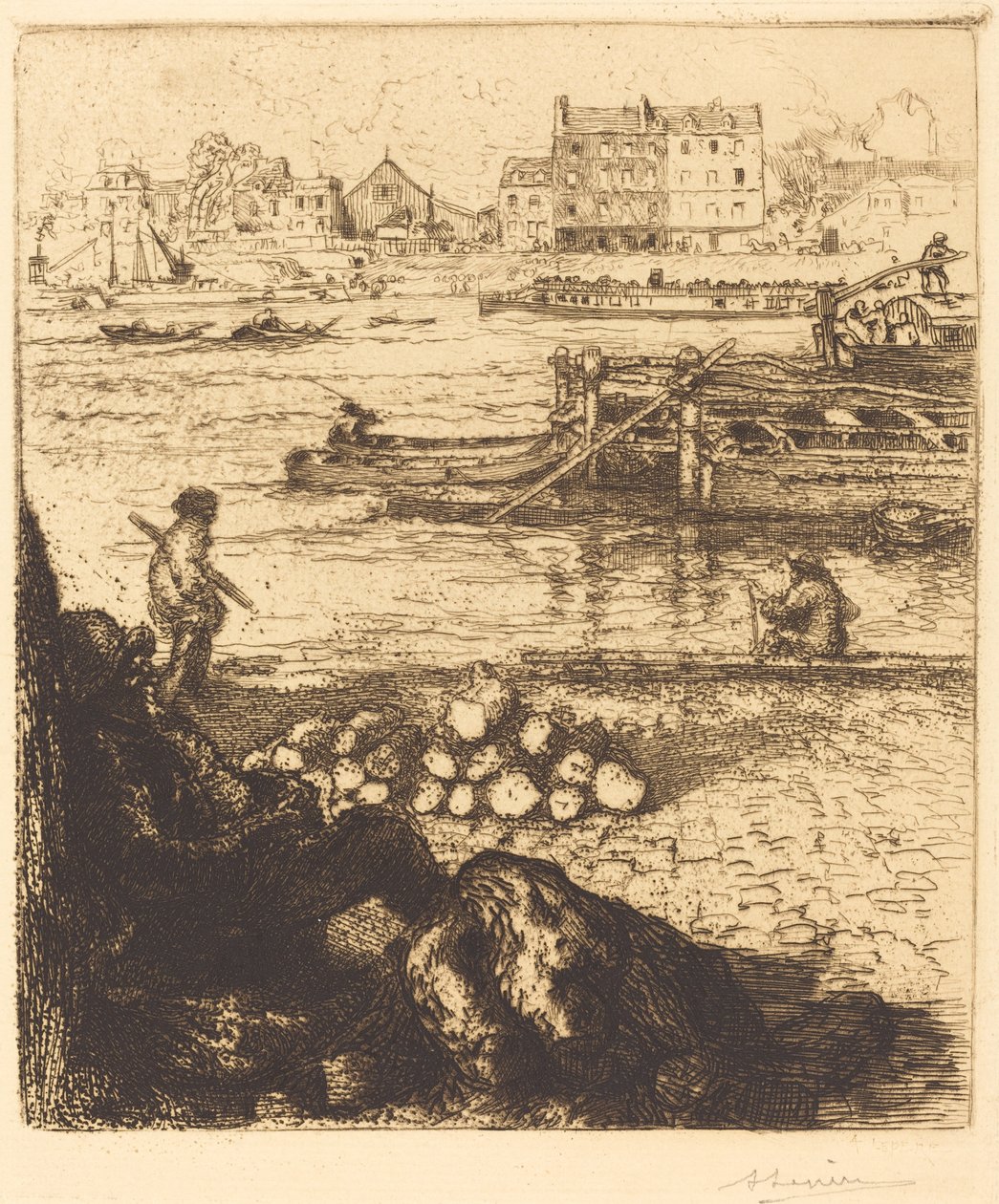 Dockman, La Gare