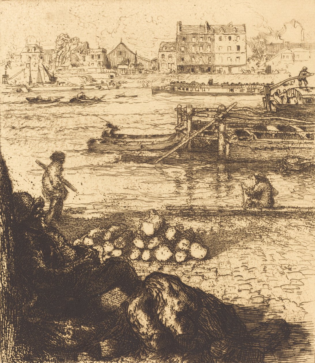 Dockman, La Gare