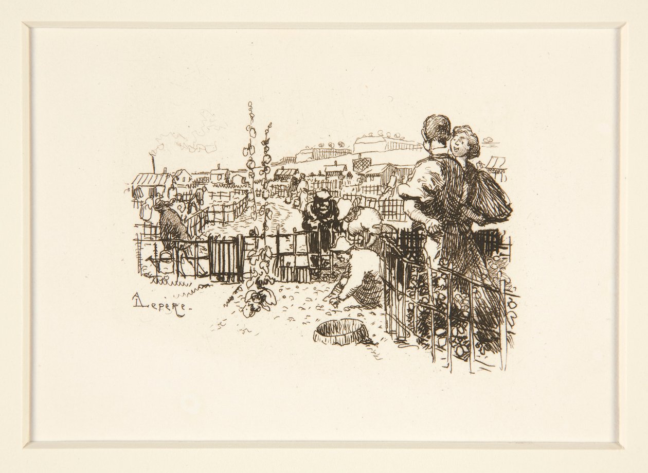 Bahçıvanlık by Auguste Lepere