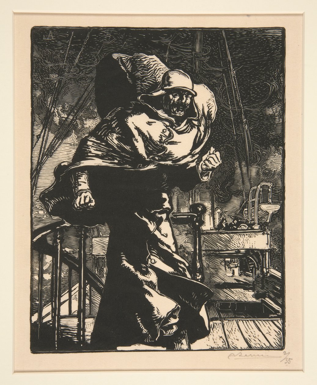 L by Auguste Lepere