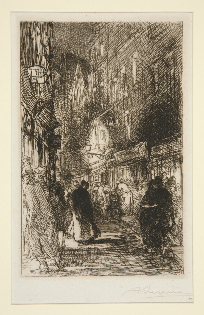 Galande Caddesi by Auguste Lepere