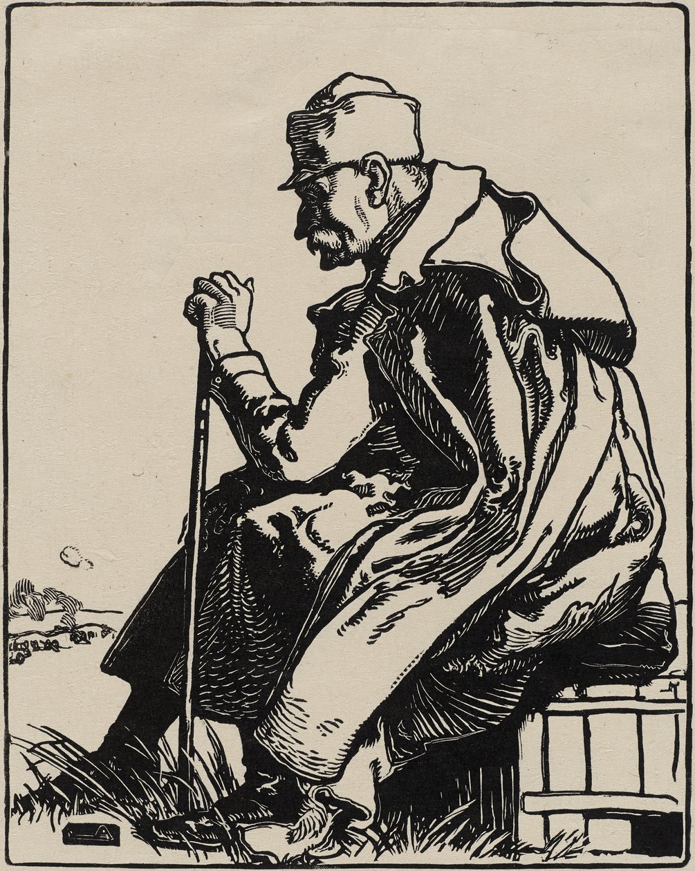 Kral Peter I by Auguste Lepere