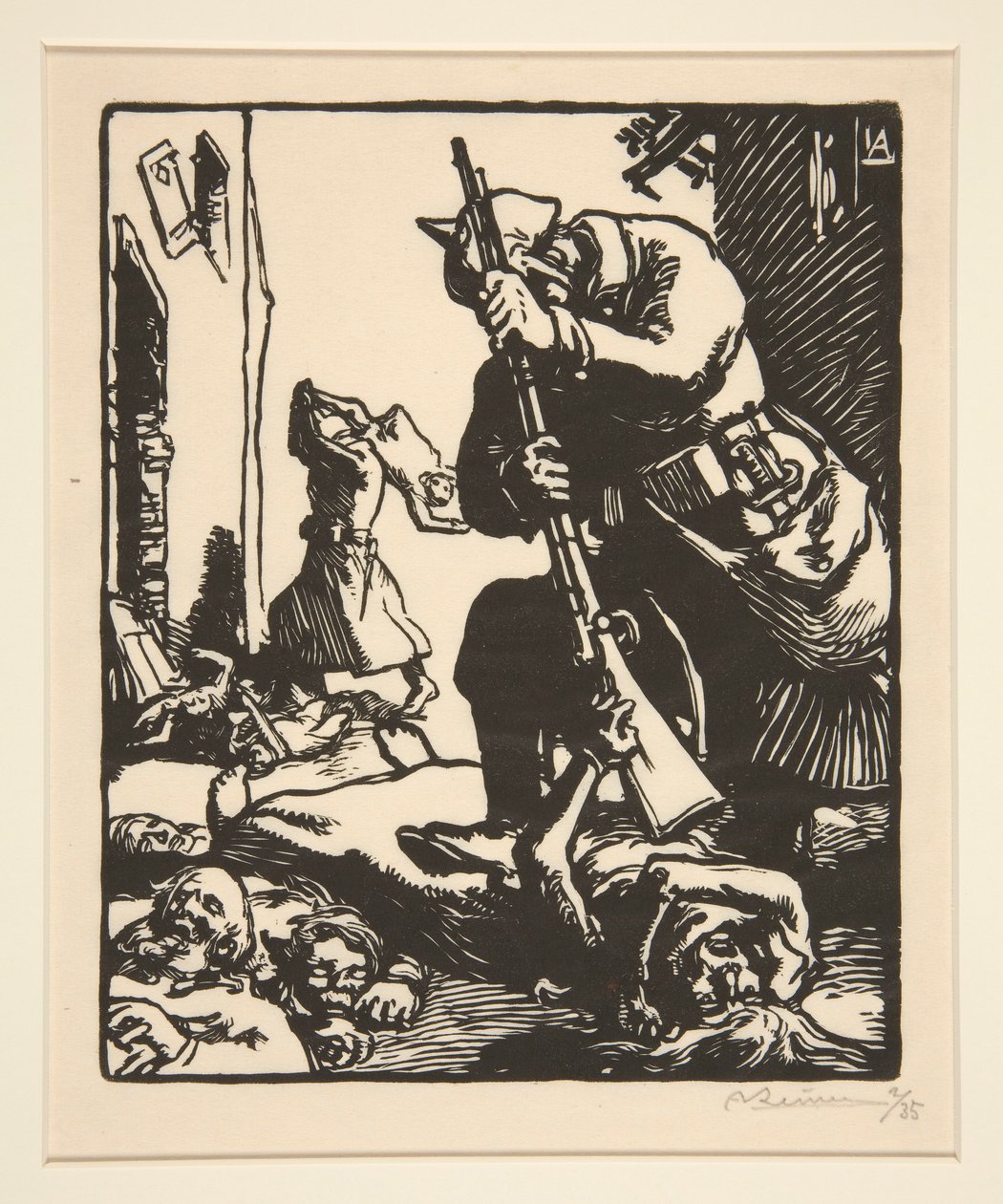 Les prussiens katliamcılar (Prusyalı Katliamlar), La Guerre de 1914