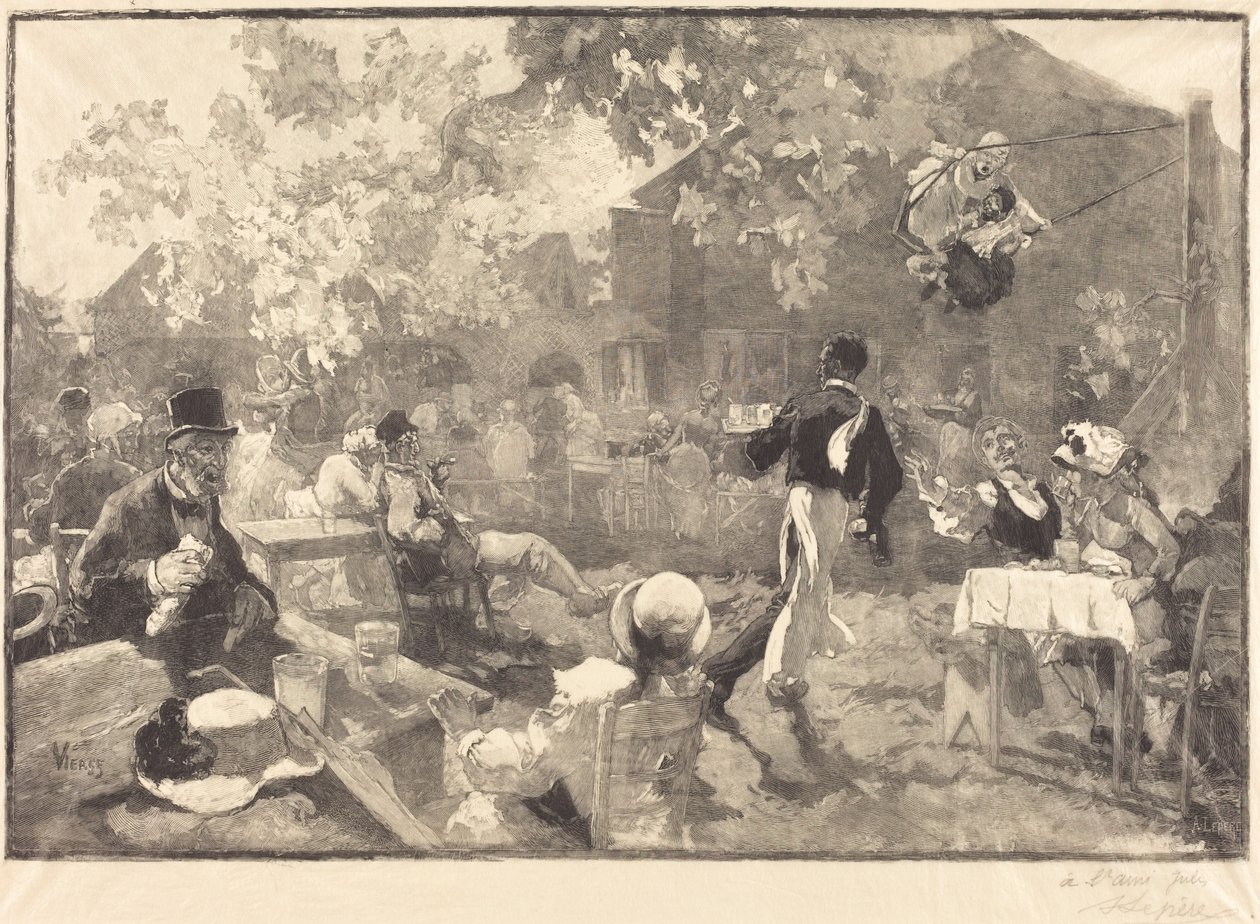 funda horozunda by Auguste Lepère after Daniel Vierge