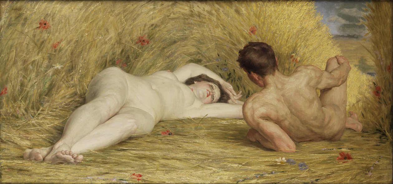 Yaz idili Yaz idili, 1918. by Auguste Levêque