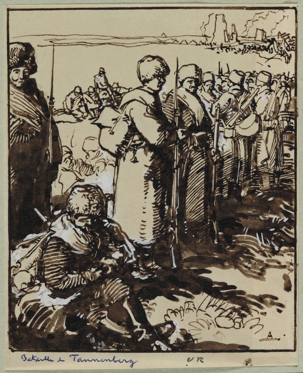 Tannenberg Savaşı, 1914. by Auguste Louis Lepère