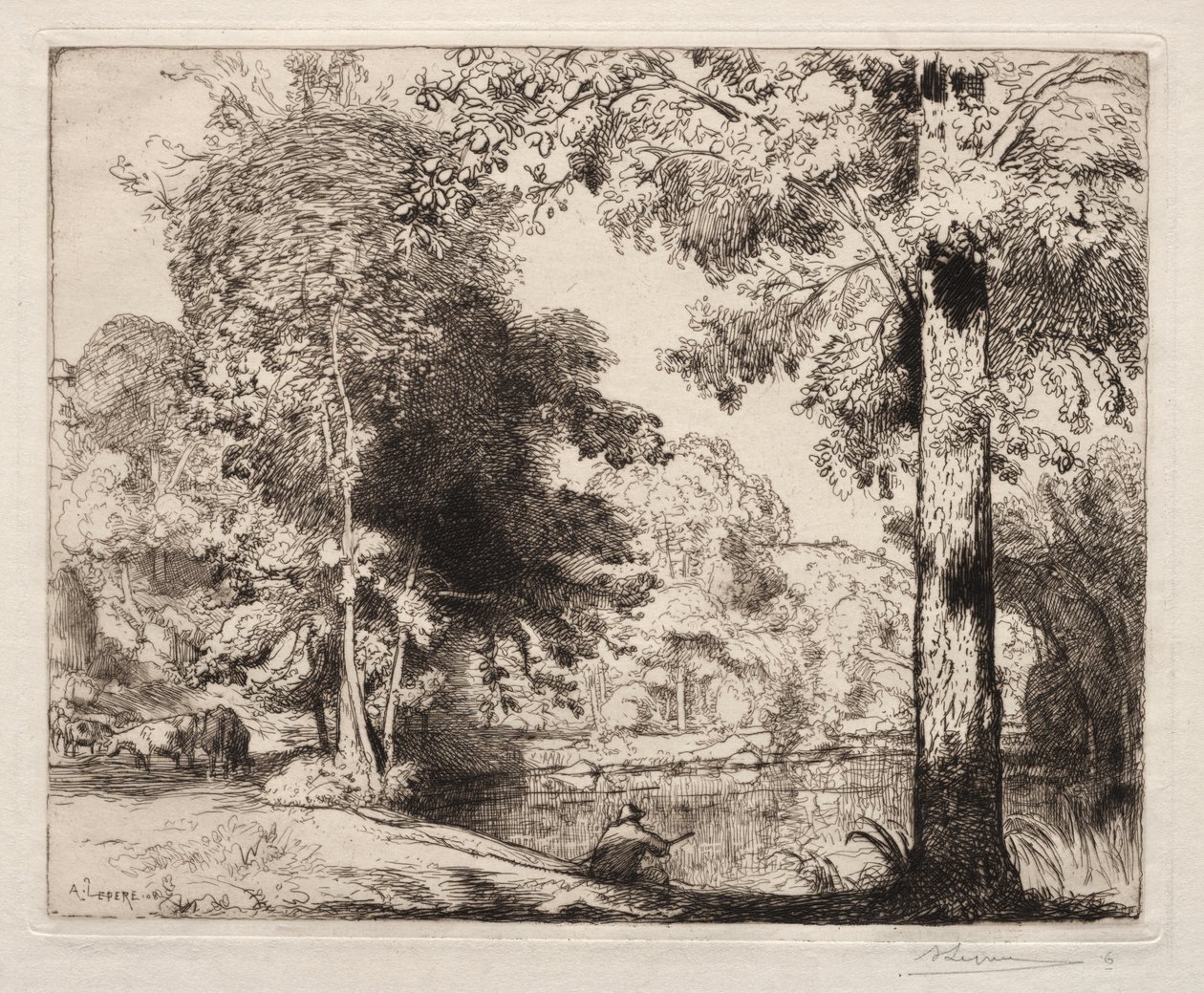Hayatın Kenarları by Auguste Louis Lepère