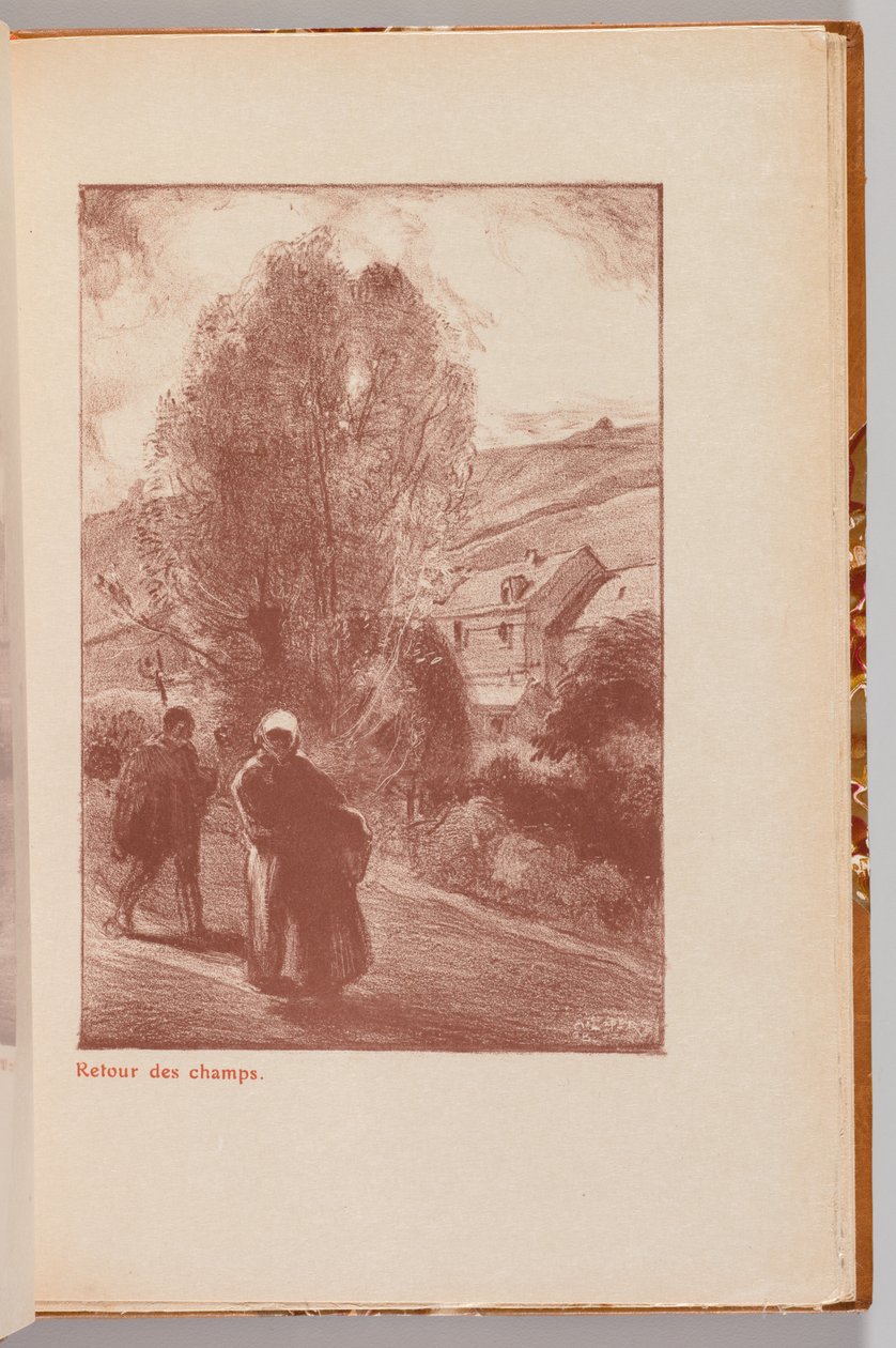 Auguste Lepère: Fields Sergi Kataloğundan Dönüş by Auguste Louis Lepère