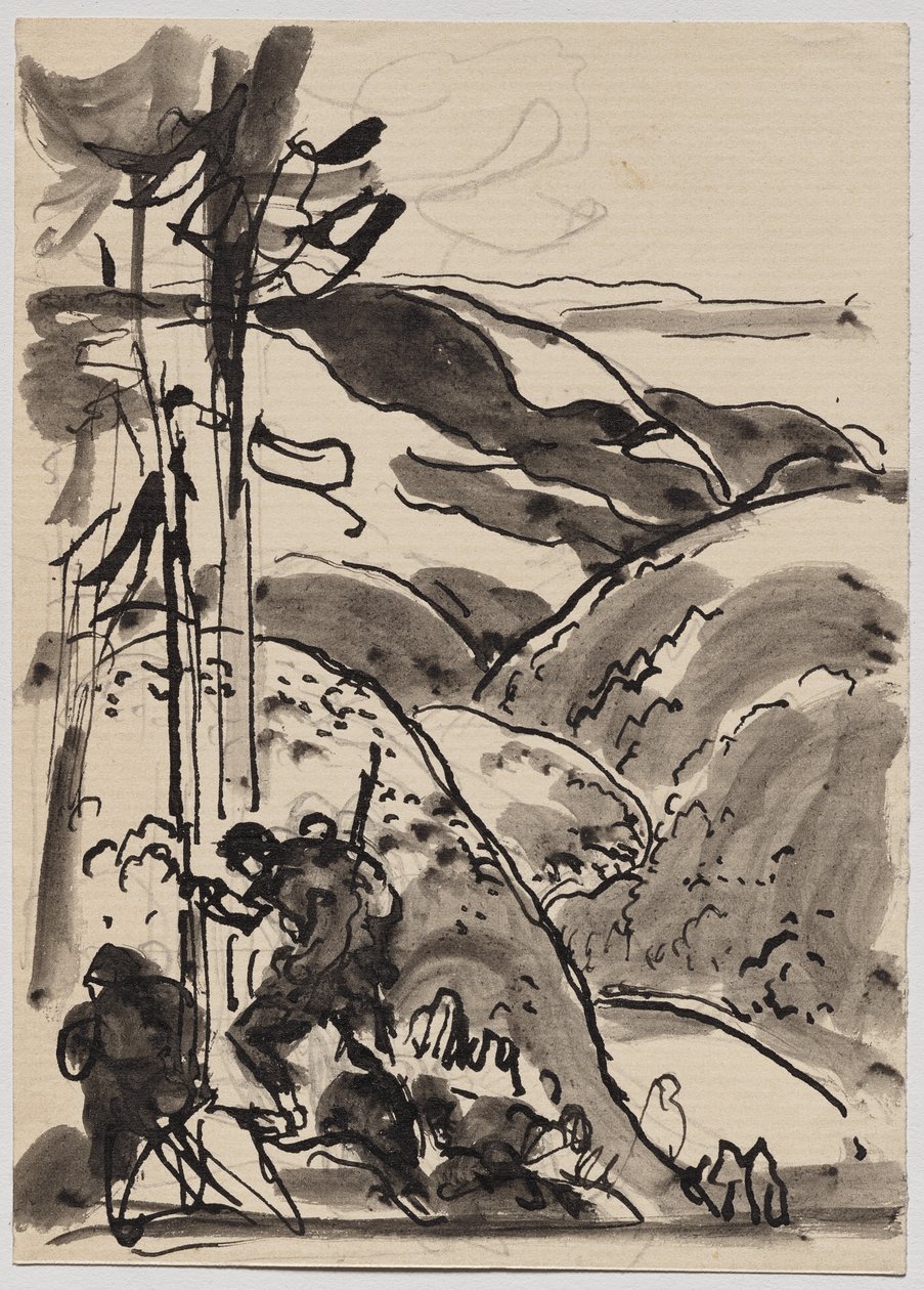 Vosges'de by Auguste Louis Lepère