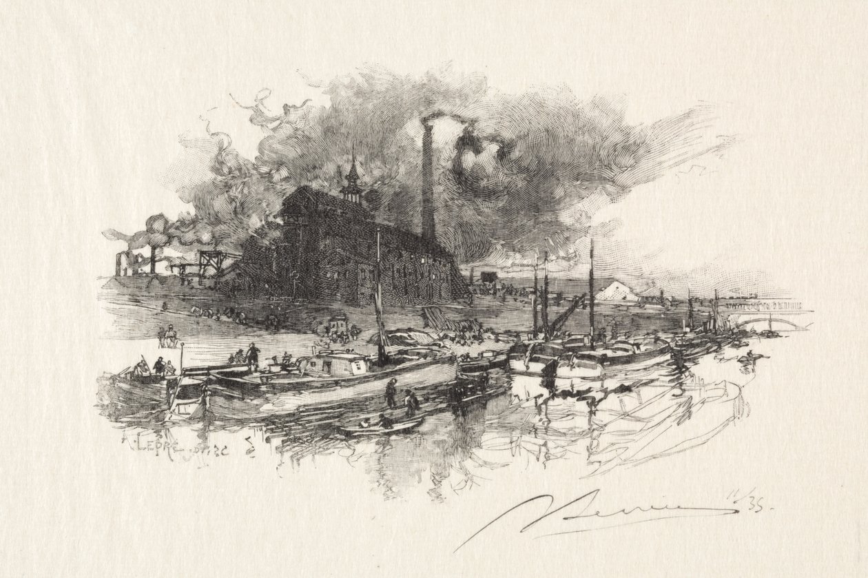 Çamaşır suyu by Auguste Louis Lepère
