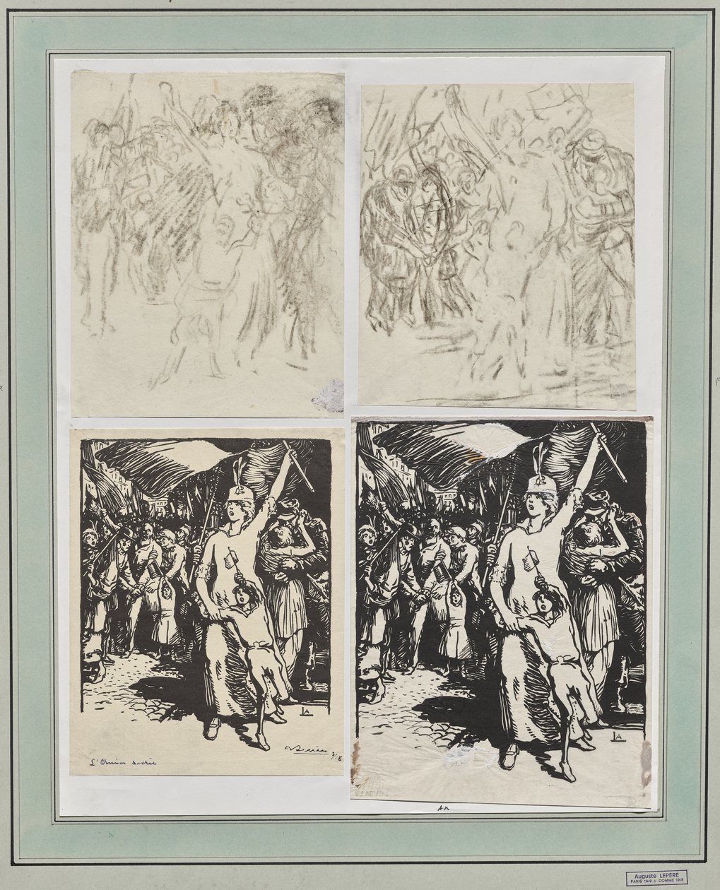 Kutsal Birlik by Auguste Louis Lepère