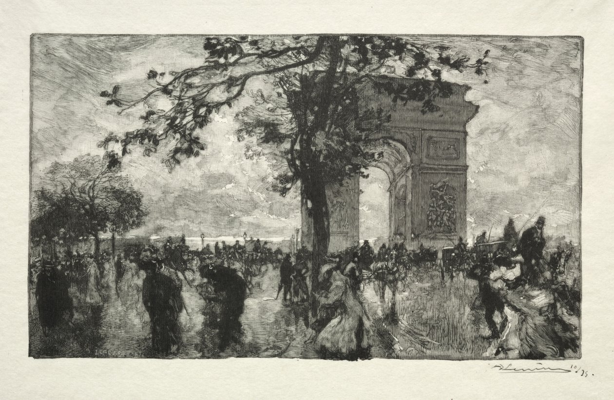 Ahşabın Dönüşü by Auguste Louis Lepère