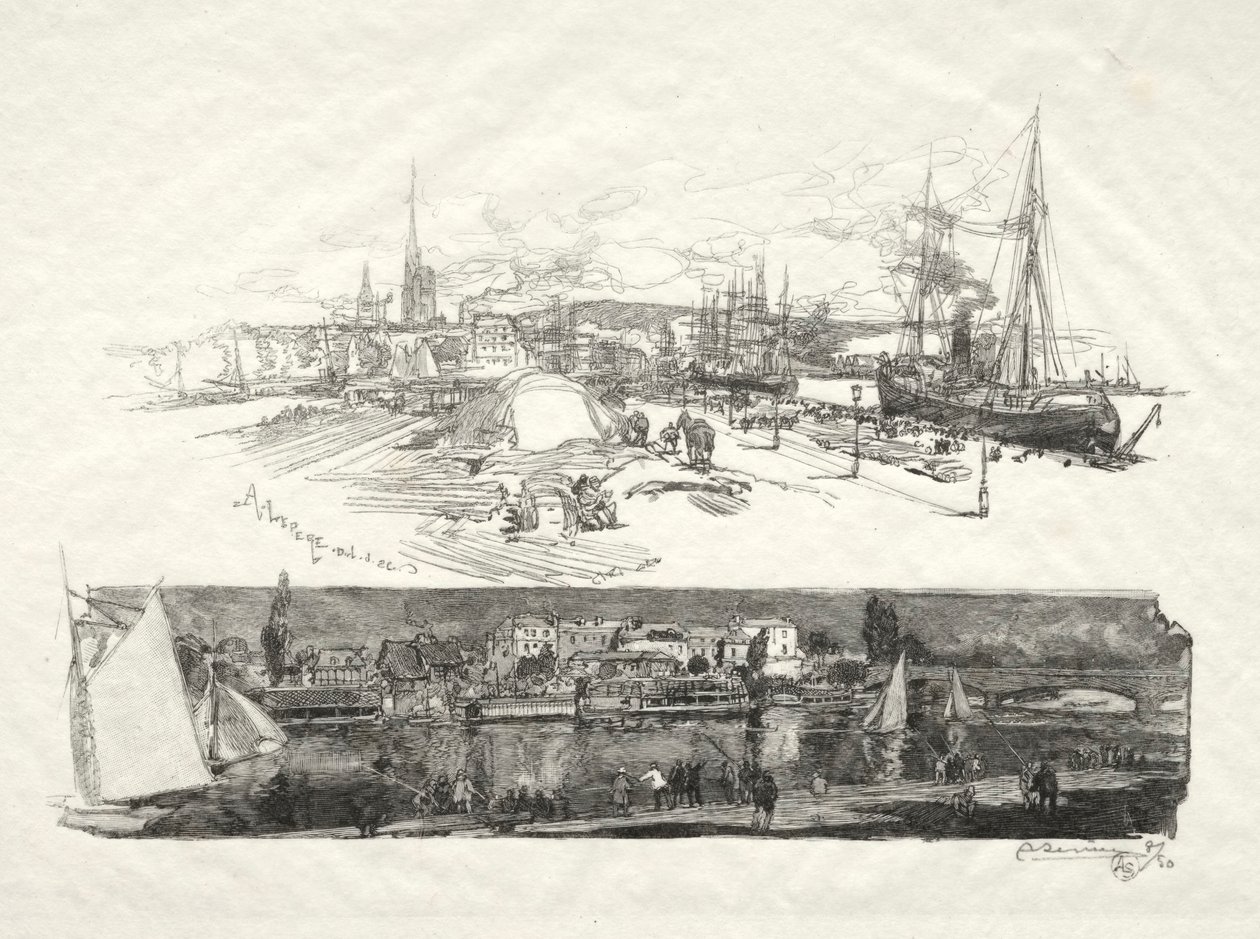 Resimli Rouen: Yeni Quays-L