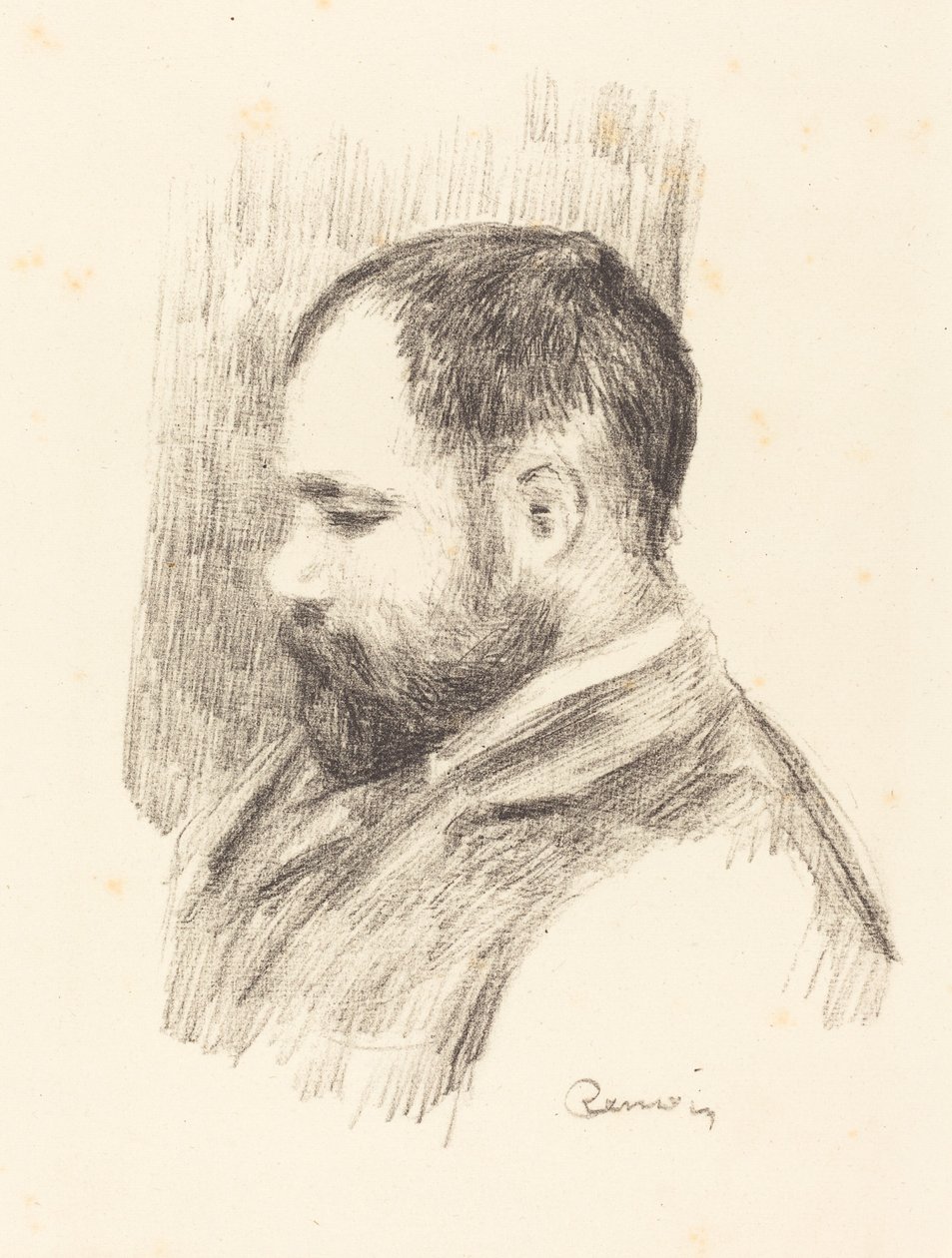 Ambroise Vollard by Auguste Renoir