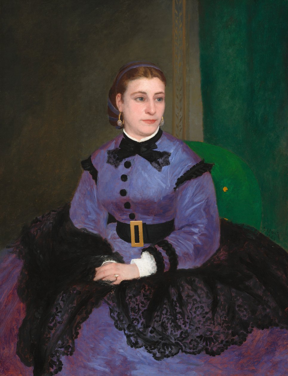 Bayan Sicot by Auguste Renoir