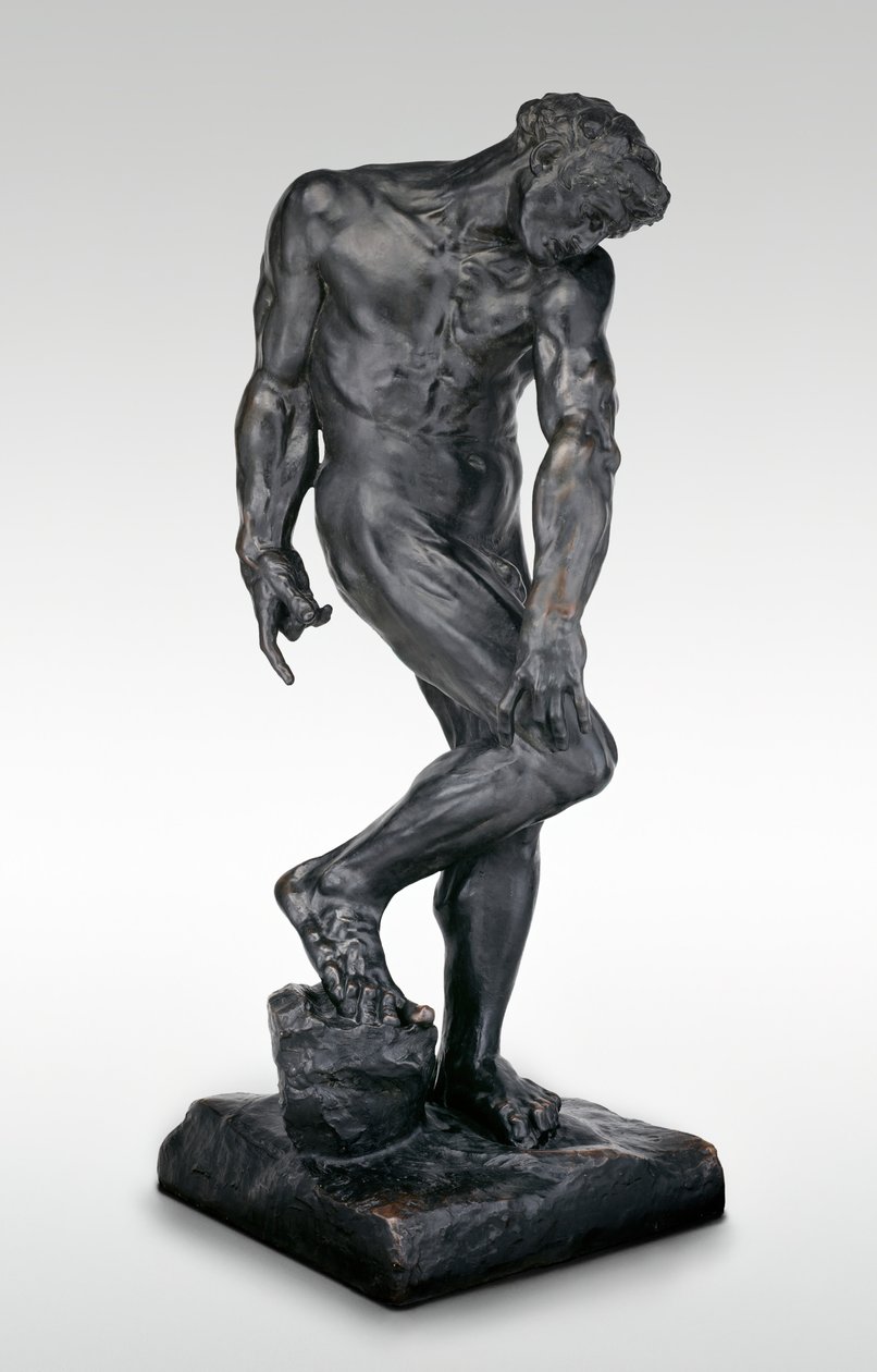 Adam, Model 1881, yaklaşık 1924 attı. by Auguste Rodin