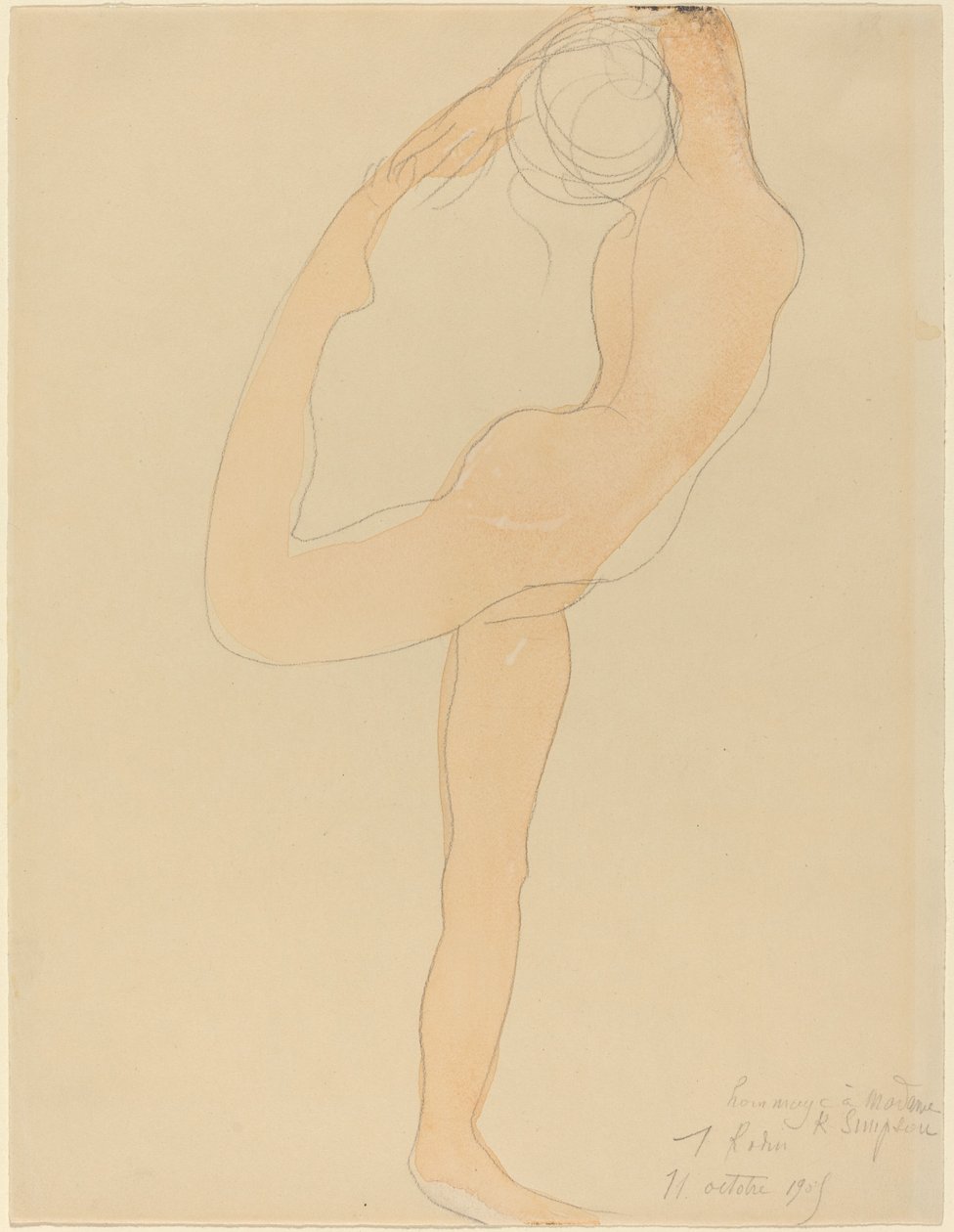 dans figürü by Auguste Rodin