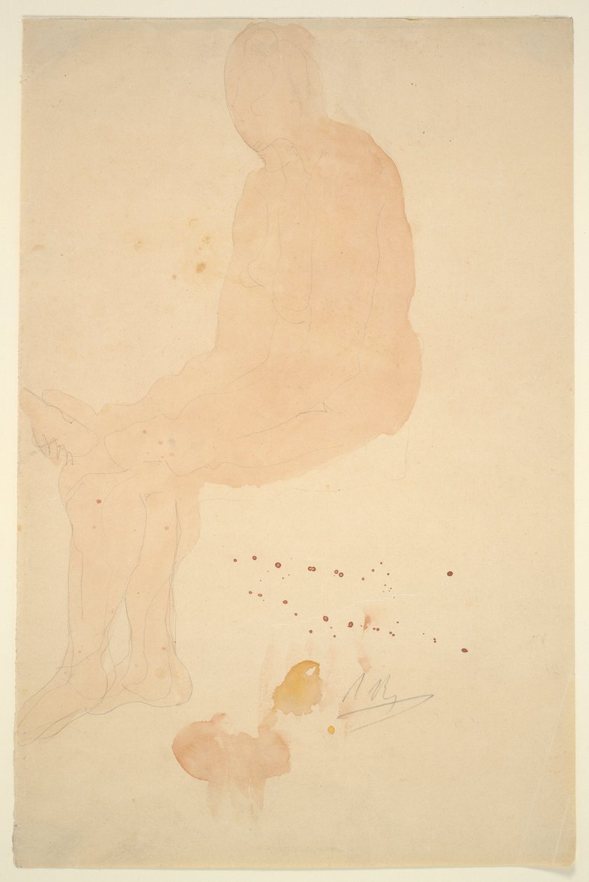 Dinlenme by Auguste Rodin