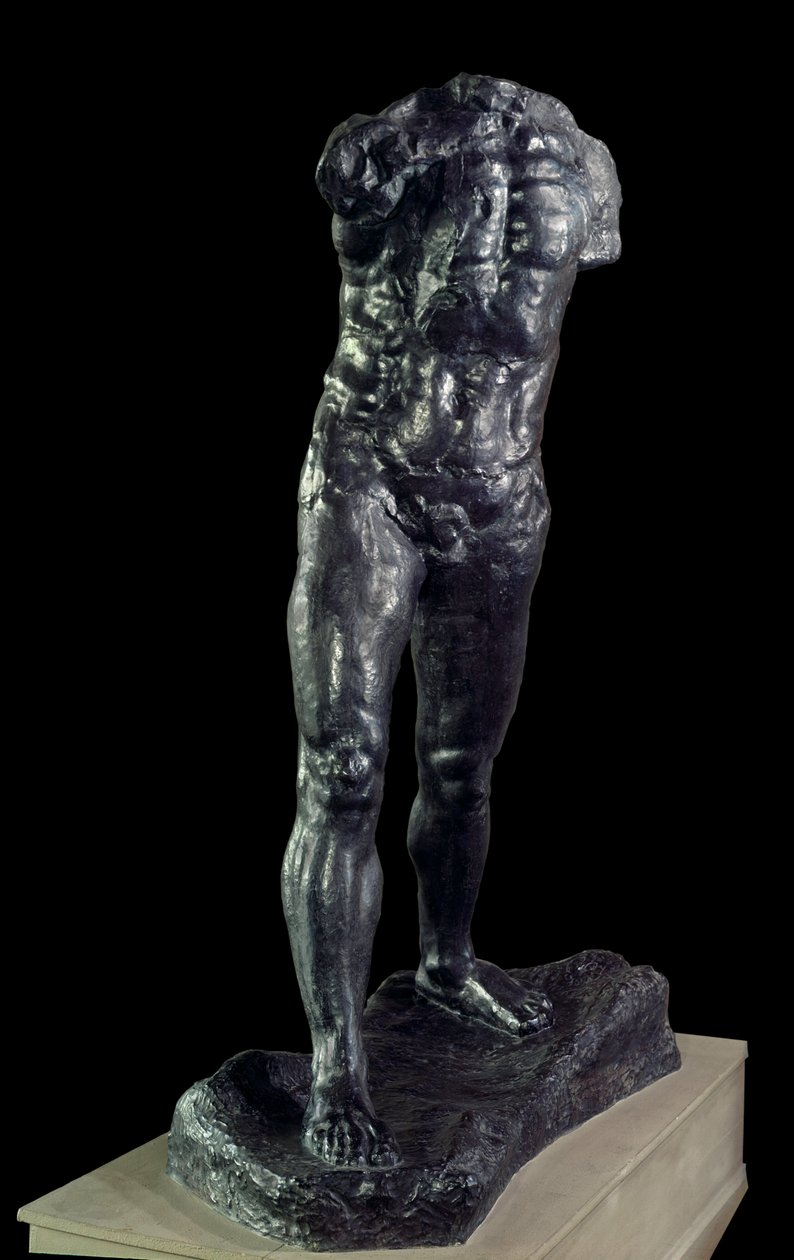 Yürüyen Adam Bronz heykeli Auguste Rodin (1840-1917) 1905 Paris, Musee Rodin. by Auguste Rodin