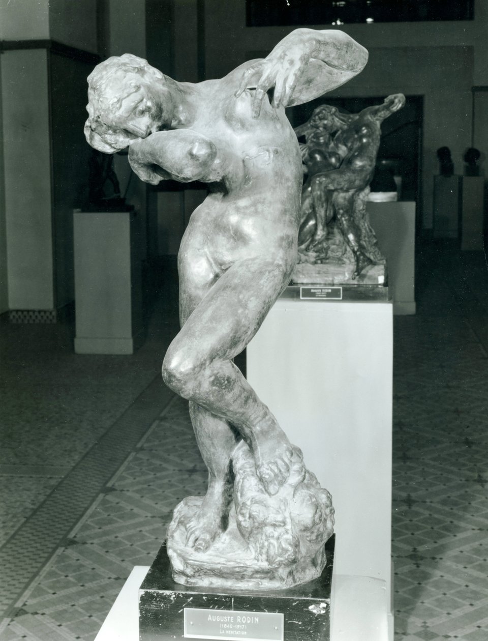 Meditasyon (bronz) by Auguste Rodin
