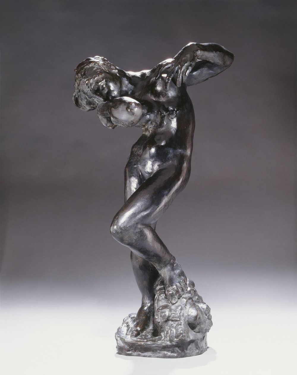 Meditasyon, 1885 ve 1924 by Auguste Rodin