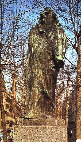 ಹೊನೊರ್ ಡಿ ಬಾಲ್ಜಾಕ್ (1799-1850) (ಕಂಚಿನ) ಸ್ಮಾರಕ by Auguste Rodin