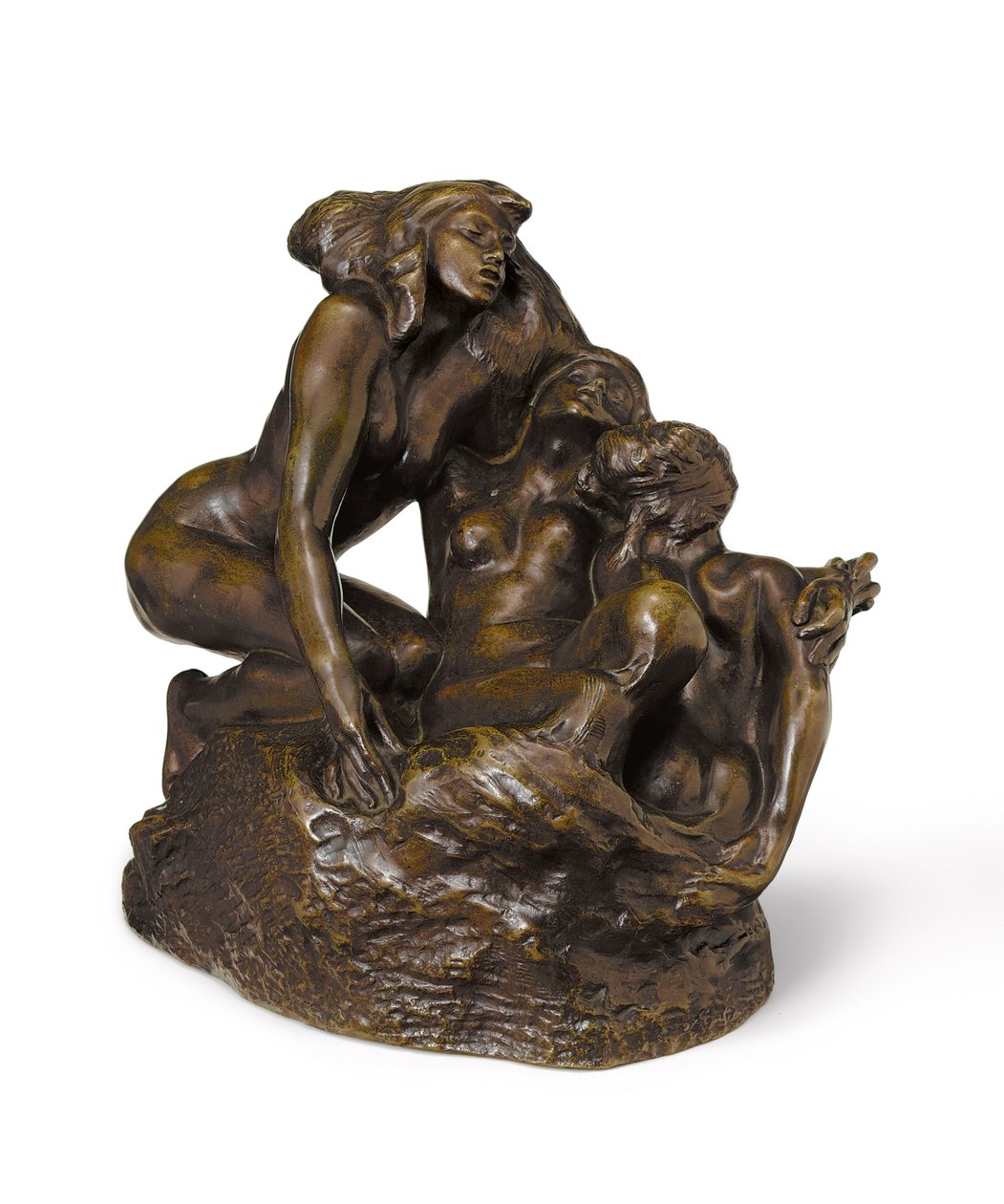 Nereidler veya Üç Siren, 1887; 1899 by Auguste Rodin