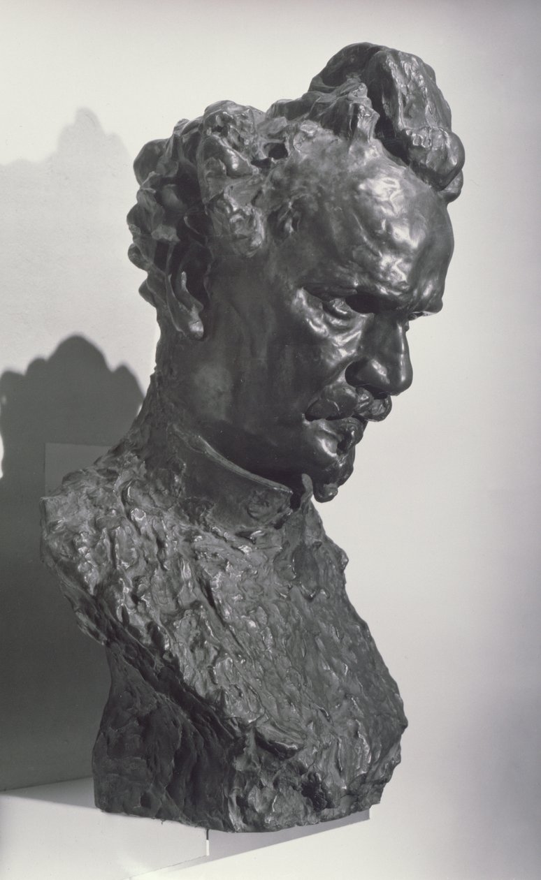 Portrait bust of Henri Rochefort (1830-1913) journalist and founder of the newspaper 