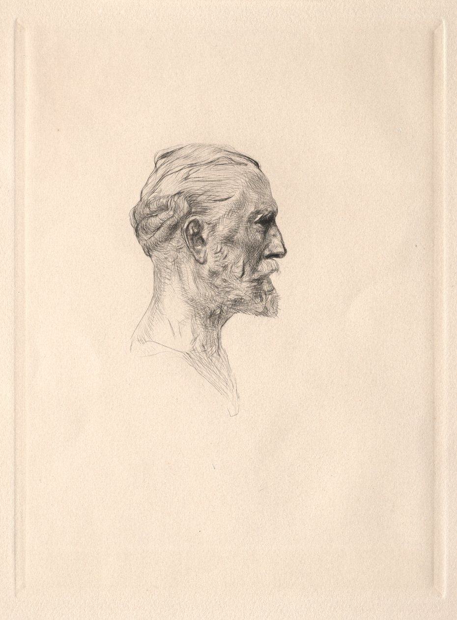 Antonin Proust'un Portresi by Auguste Rodin