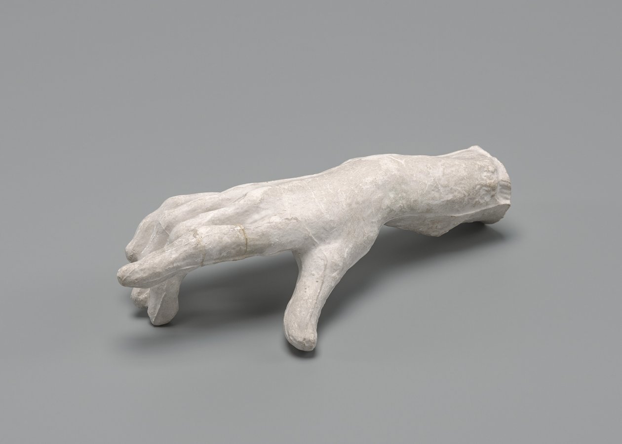 Sağ El, muhtemelen 1880. by Auguste Rodin
