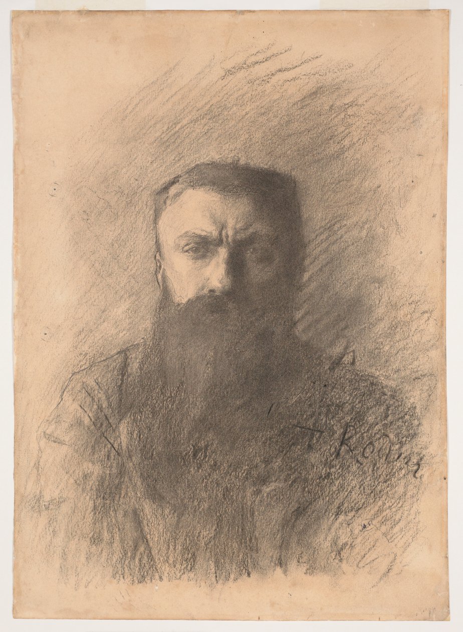 Otoportre, 1898. by Auguste Rodin