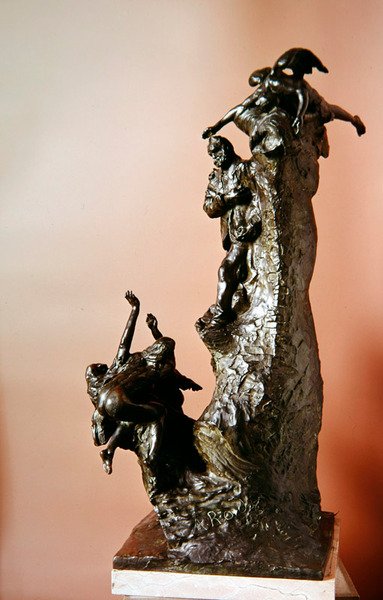 Victor Hugo Anıtı Çalışması by Auguste Rodin