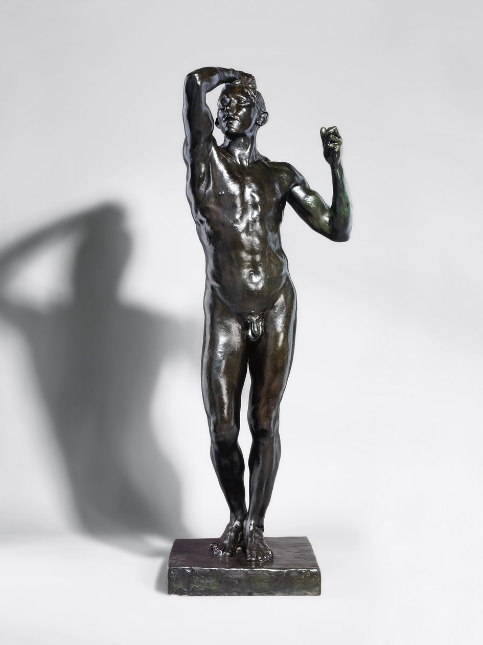 Pirinç Çağı; L"age d"airain, 1875-1877; 1902-1917 by Auguste Rodin