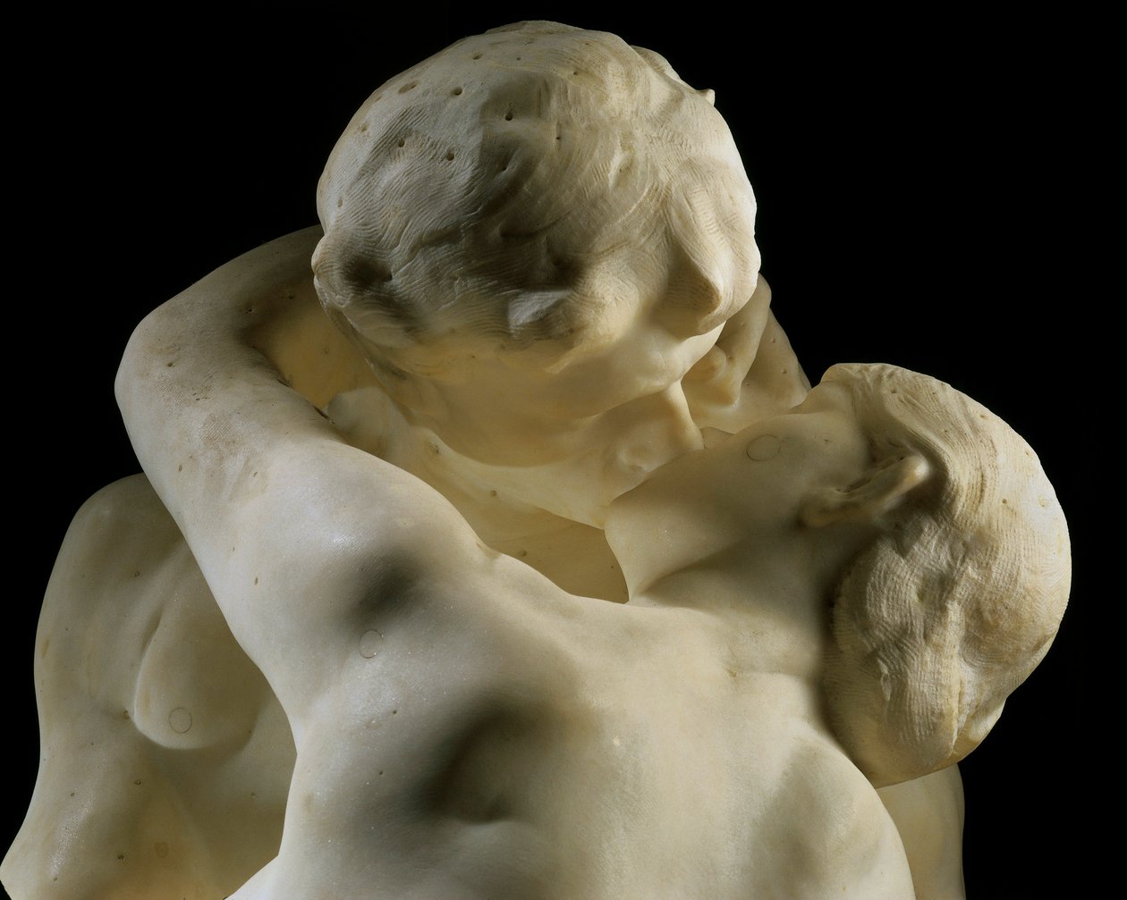 "Öpücük" (detay) 1888-1889 (mermer) by Auguste Rodin