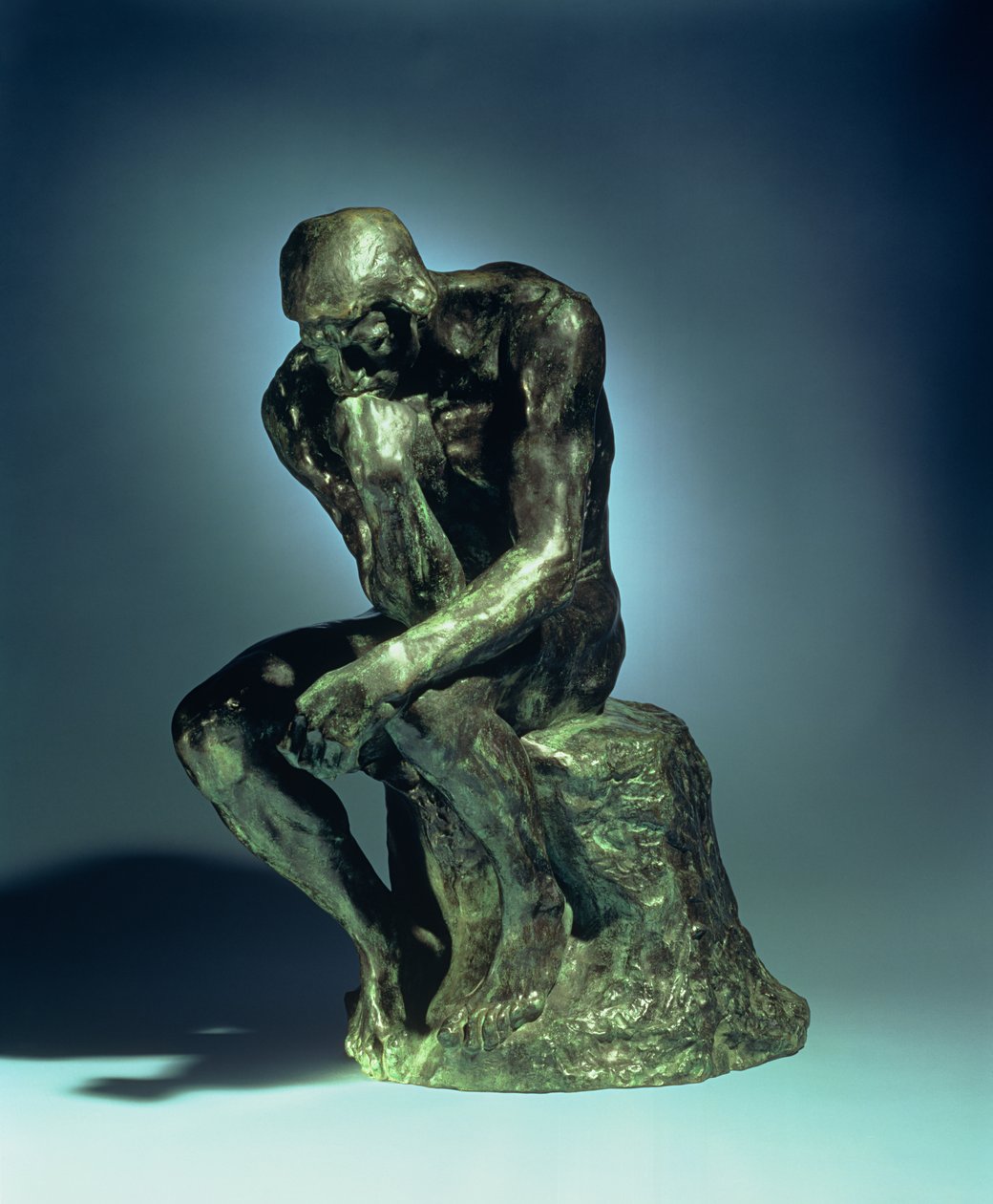 Düşünür, c.1881 by Auguste Rodin