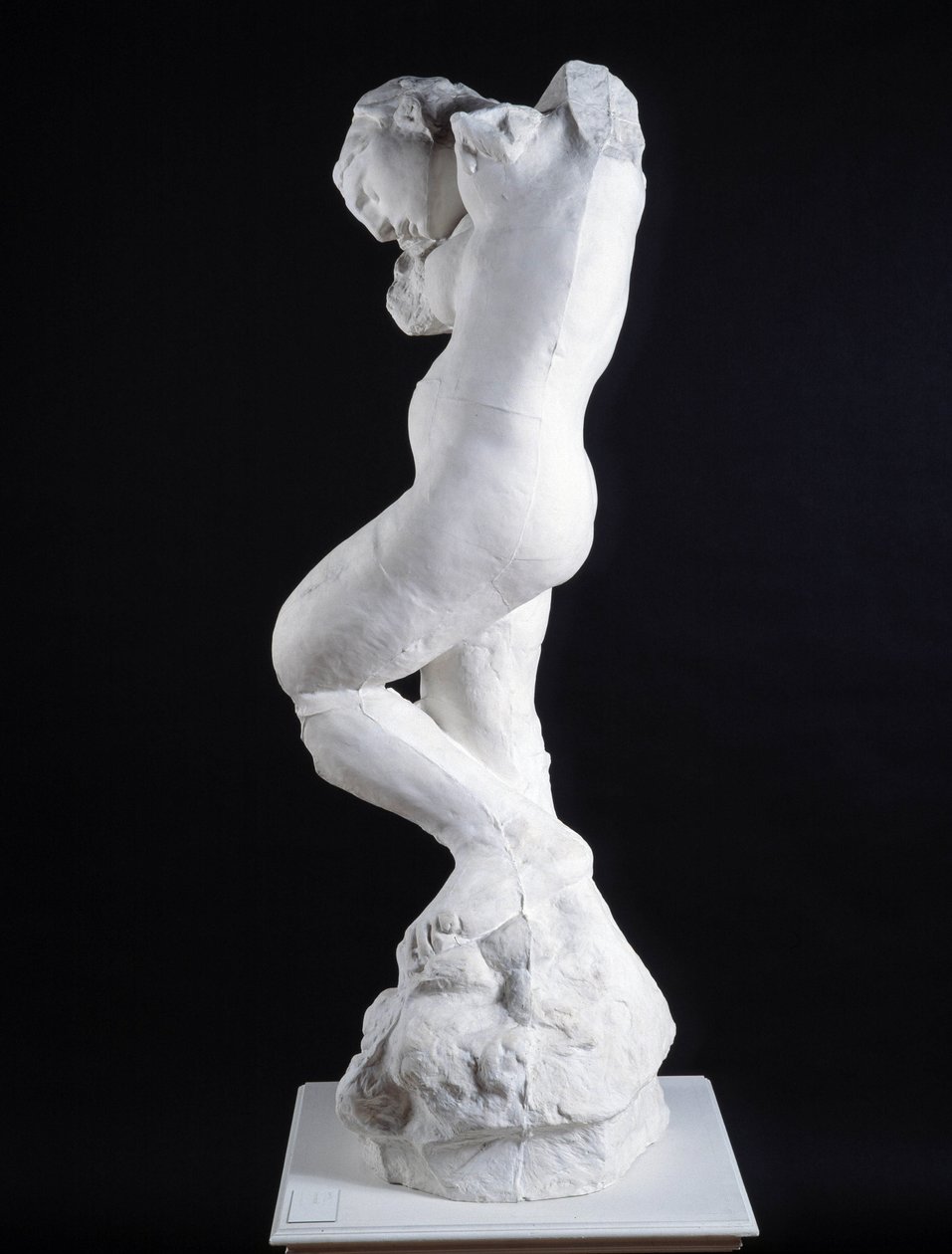 Profil heykelden görülen iç ses (mermer) by Auguste Rodin