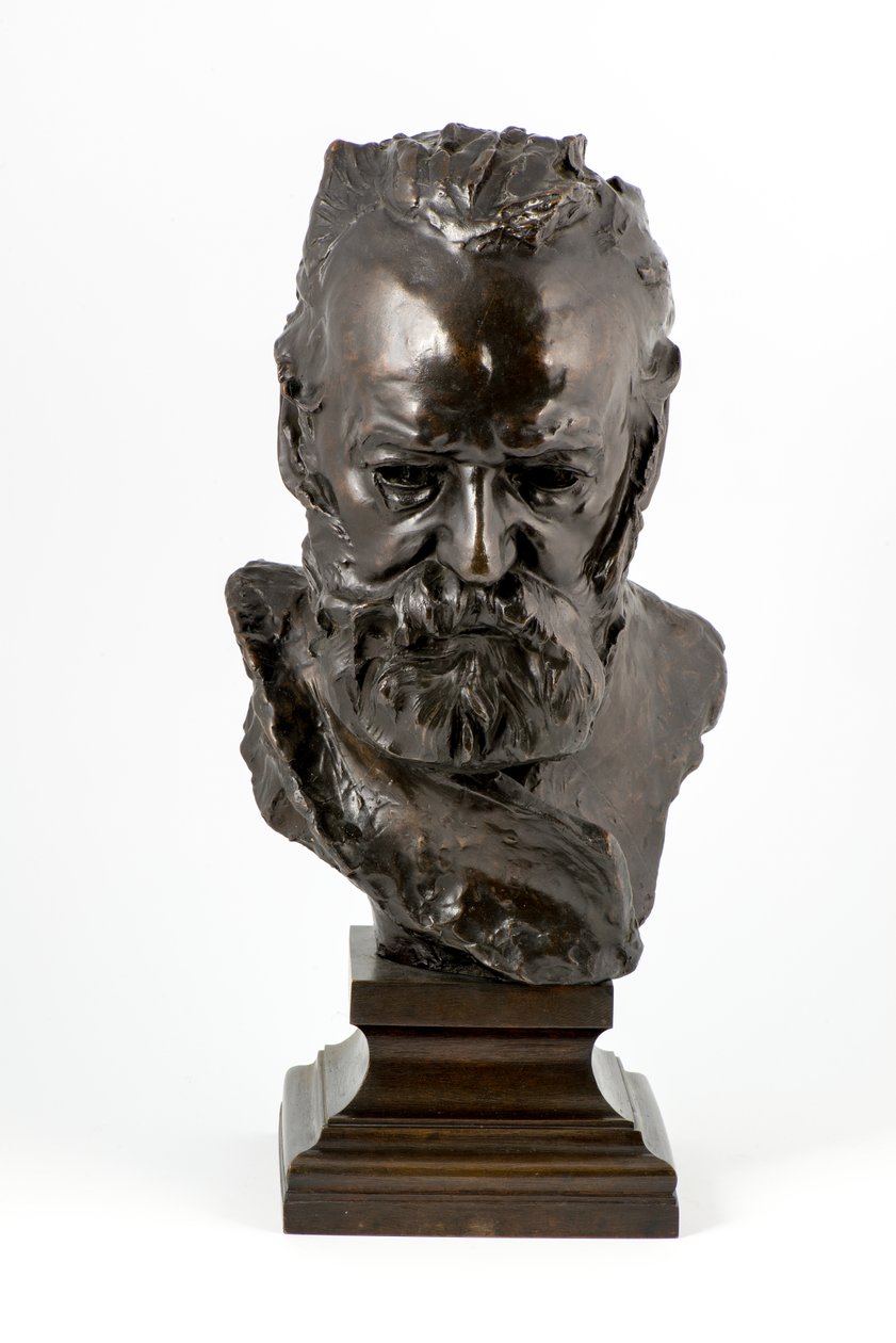Victor Hugo (1886 orijinalinden sonra bronz döküm) (bronz) by Auguste Rodin
