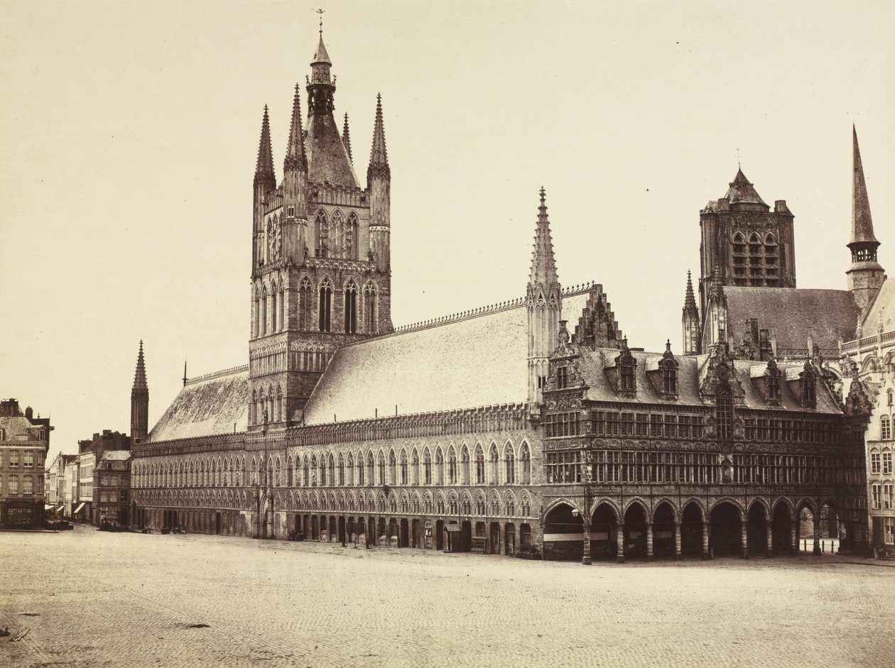 Ypres, Belçika, c. 1855-1862. by Auguste Rosalie Bisson