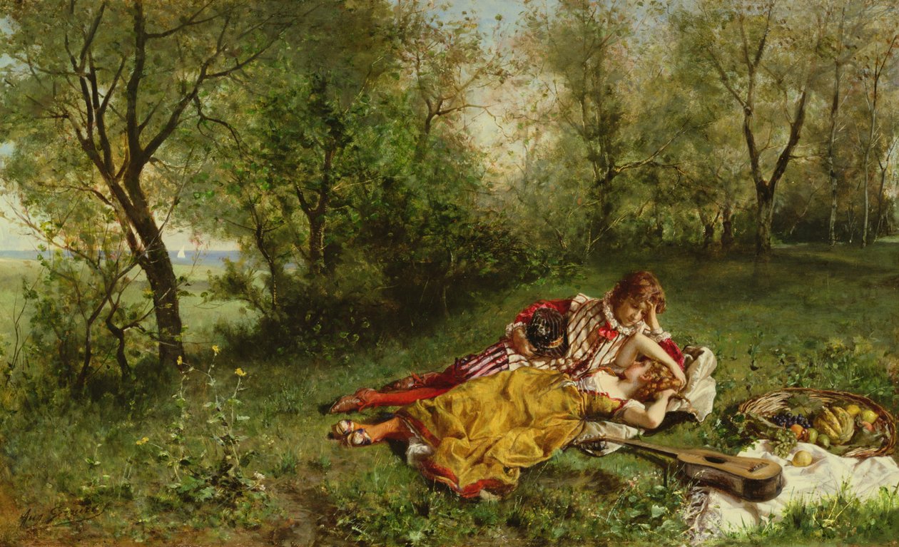 Piknik by Auguste Serrure