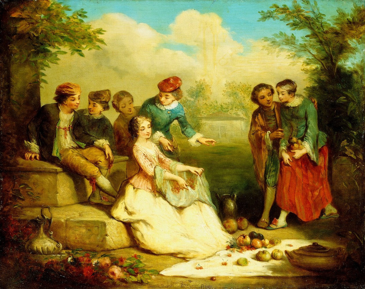 cesur Parti, by Auguste Theodule Ribot