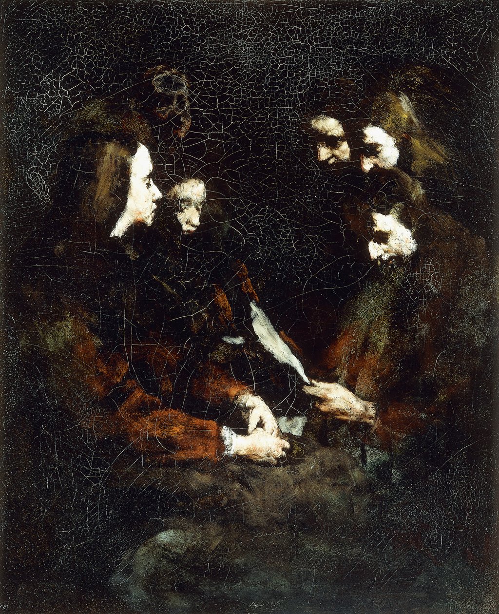 Mektup, by Auguste Theodule Ribot