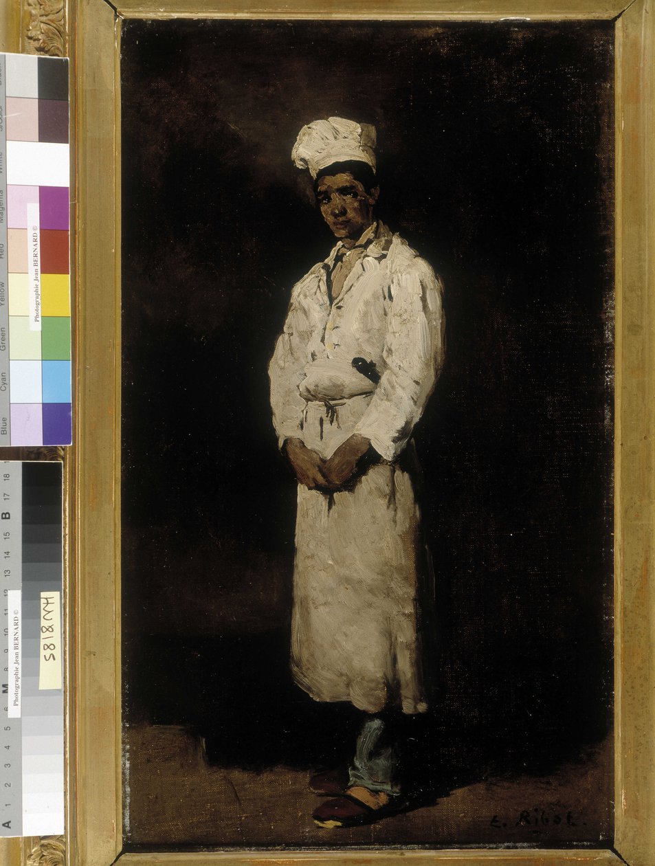 Mitron (tuval üzerine yağlı boya) by Auguste Theodule Ribot